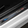 Carbon Fiber For BMW F20 Series 1 Door Sills Anti-Scuff Stickers Threshold Trim Strip Welcome Pedal Car Interior Accessories NM5