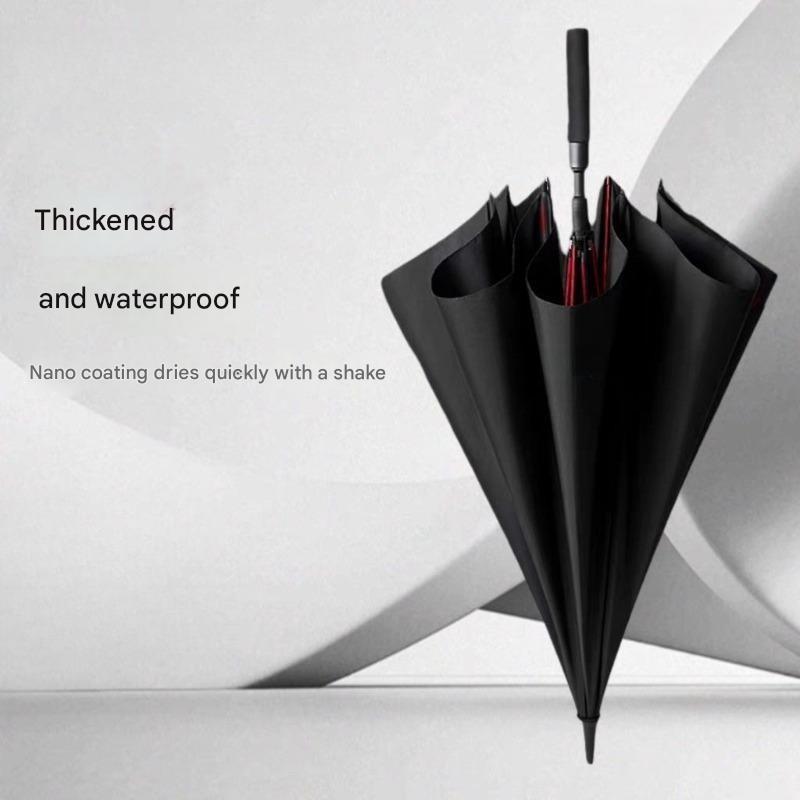 Suitable For Lexus Fully Automatic Long Handle Umbrella Enlarge Thickened Windproof Rainproof Business Advertising Golf Umbrella