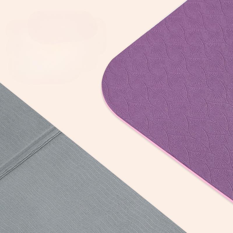 Triple Fold Fitness Mat for Men's Training Sit Up Floor Mat Household Anti Slip Fitness Exercise Mat Household Foldable Thickened Yoga Mat