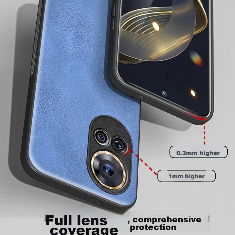 HotFire Phone Case for Huawei Nova 12 Pro And Nova 12 Ultra, Upgraded Skin-Like Matte Lens Full Protection Silicone Case for Men And Wome