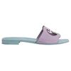 Interlocking Slide Slippers Women's Purple Blue 694451C20005252