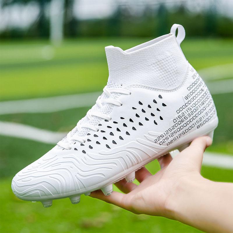 Superfly  FG Football Boots Outdoor Soccer Cleats Shoes Soft Sport Professional Shoes Breathable Comfortable Boots Plus Size