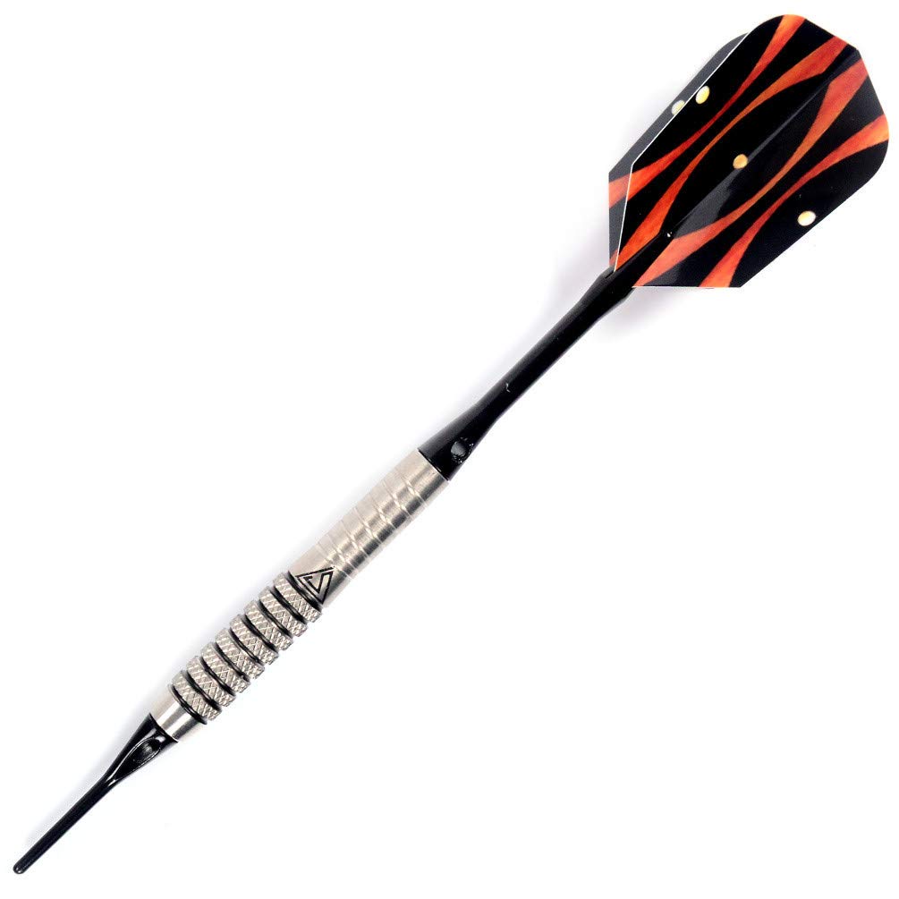 CUESOUL Black Scorpion 18 Gram 85% Tungsten Soft Tip Darts Set (CSTSTD010)
