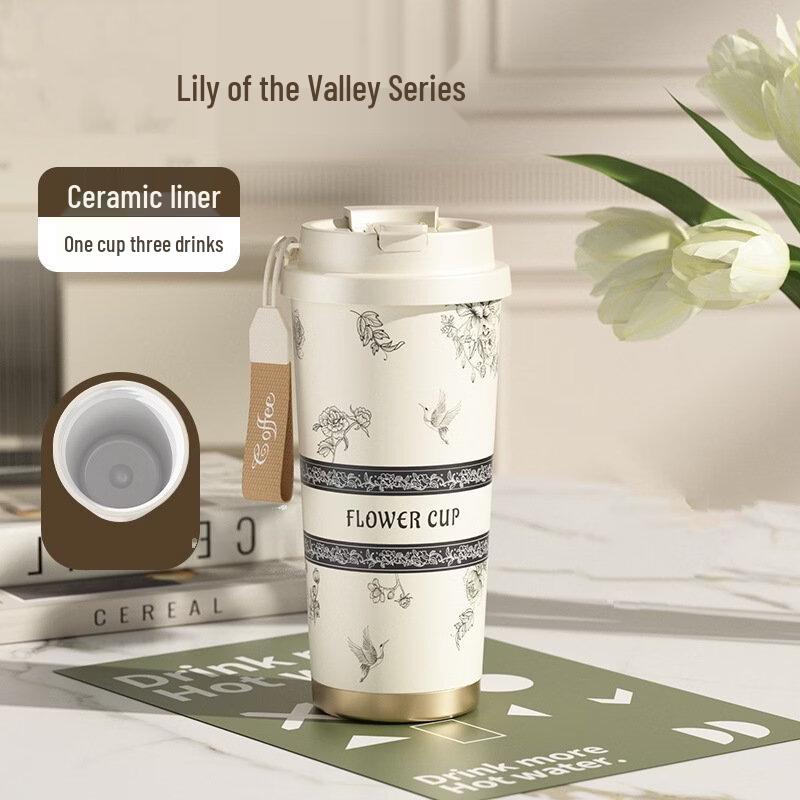 Shangqi 500ml 316 Stainless Steel Insulated Coffee and Water Bottle