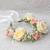 Flower Wreath Bridal Headband Music Festival Flower Headband Photo Headpieces