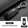 Leather Car Key Case Cover Shell For Mazda 3 6 Atenza Axela Demio CX5 CX3 CX7 CX9 MX5 Car Remote Keychain Case Shell Accessories