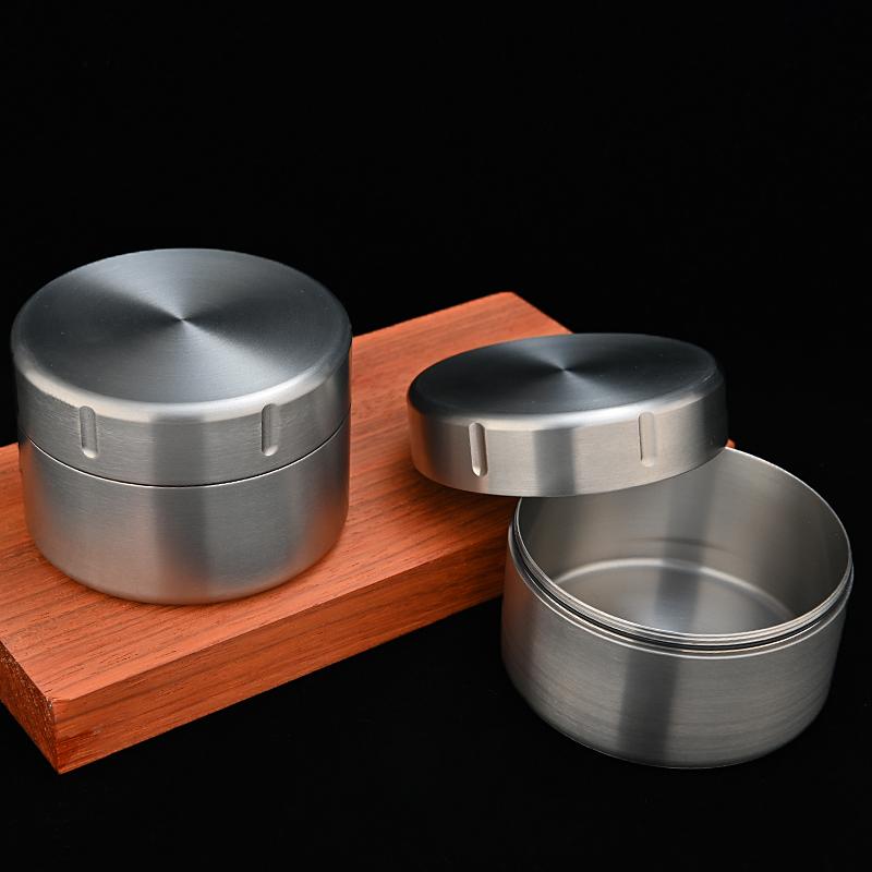 Waterproof Tea Pill Medicine Storage Box Titanium Alloy Seal Bottle Heavy Capacity CampingMoisture-proof Outdoor EDC Canister 4