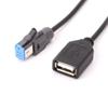 Ny 1m USB Lydforlengelseskabel Adapter 4-pinners For Nissan Teana Qashqai Radio CD