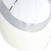 Monseuteoji Ribbon Wide Ball Cap White Mc24Rbw-189