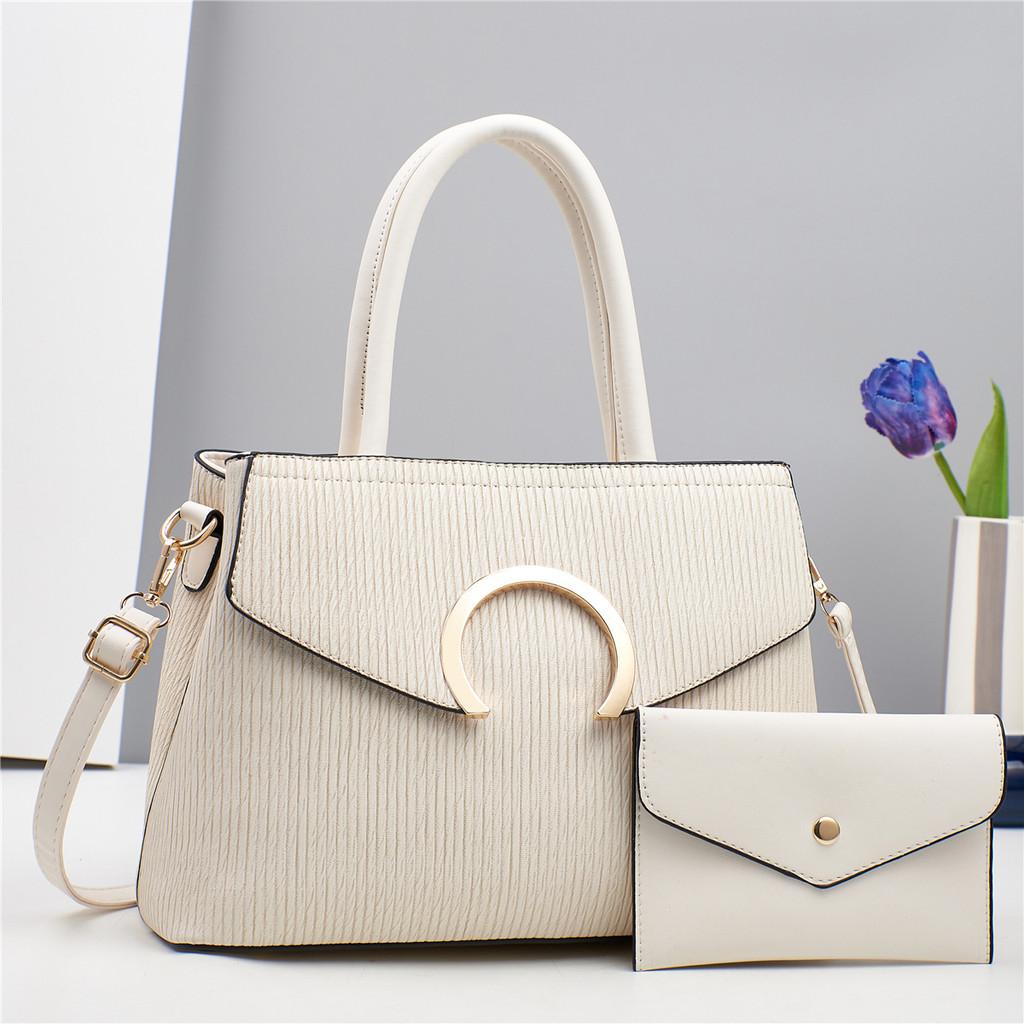 Spacious And Classic Pu Leather Tote Bag For Women Ideal For Outfits Daily