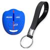 For Mitsubishi Outlander XL Pajero Lancer Asx Attrage Grandis 3 button Silicone car Key Protective Cover Case Keychain Shell