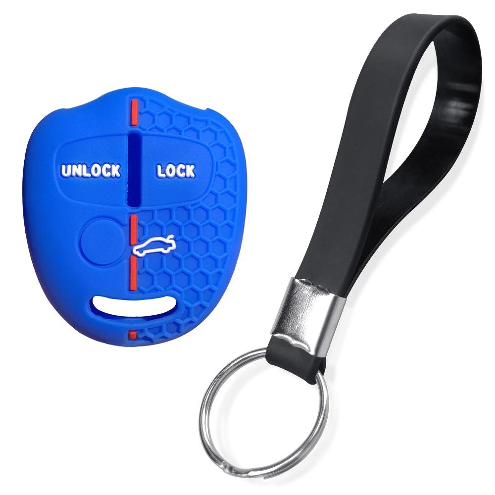 For Mitsubishi Outlander XL Pajero Lancer Asx Attrage Grandis 3 button Silicone car Key Protective Cover Case Keychain Shell