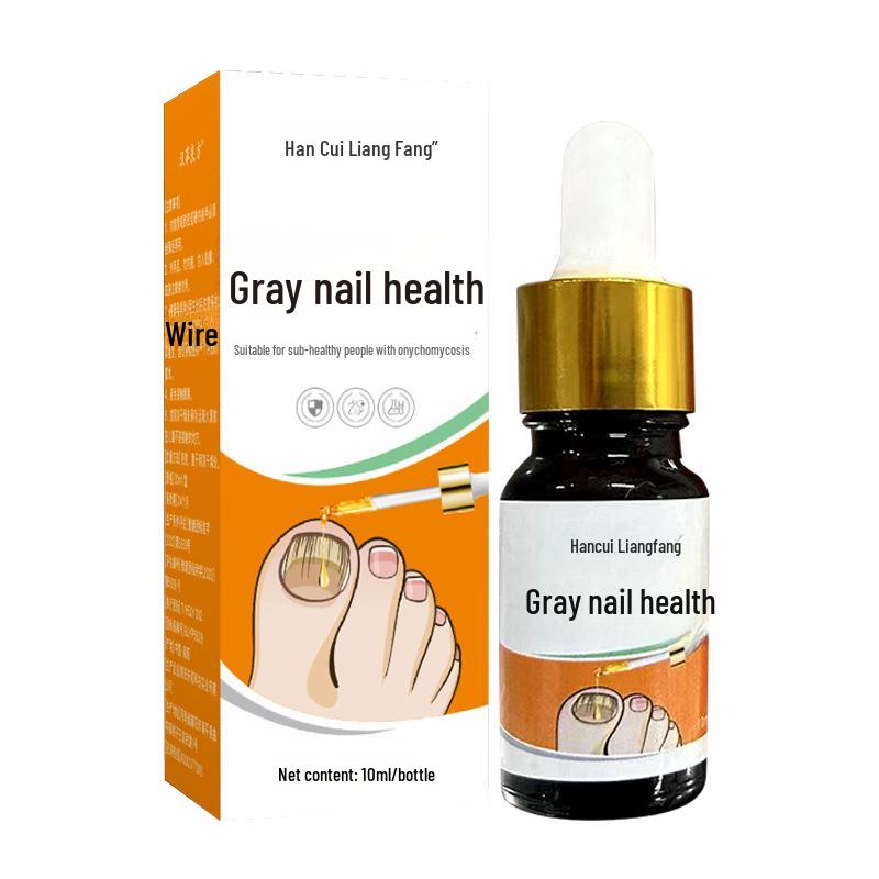 Hancui Liangfang Gray Nail Health Liquid - Onychomycosis Treatment Softener