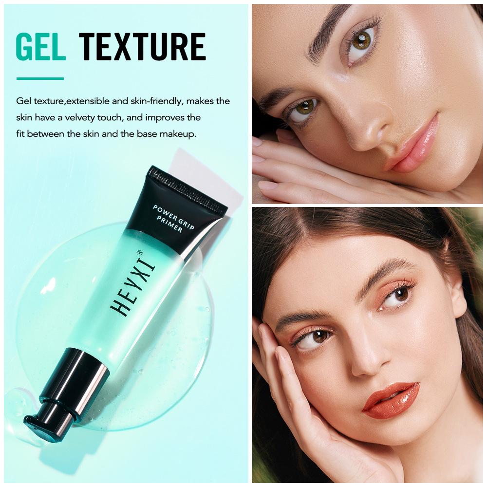 HEYXI Han Yuanxi Makeup Primer: Moisturizing, Concealing, and Pore-Minimizing.