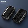 Abs Carbon Fiber Car Key Case Cover For Land Rover Range Rover Sport Evoque Freelander Velar Discovery 4 Jaguar Xe Xj Xf Guitar