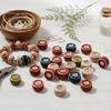 10pcs/Lots 7*11mm Ceramic Bead Circular Spacer Beads for Handmade DIY Bracelets Necklaces Earrings Jewelry Making Accessories