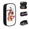 Mushu From Mulan Pencil Cases Large Capacity Pen Bags Pen Box Pencil Pouch For Boys Girls Students Stationery School Office