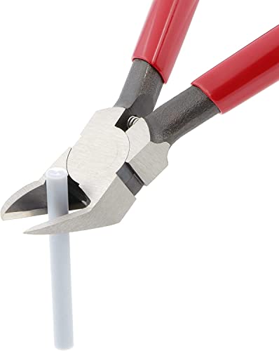 Keiba Plastic Nippers, Flat Tip, 45 Degree, 175mm, PL-757