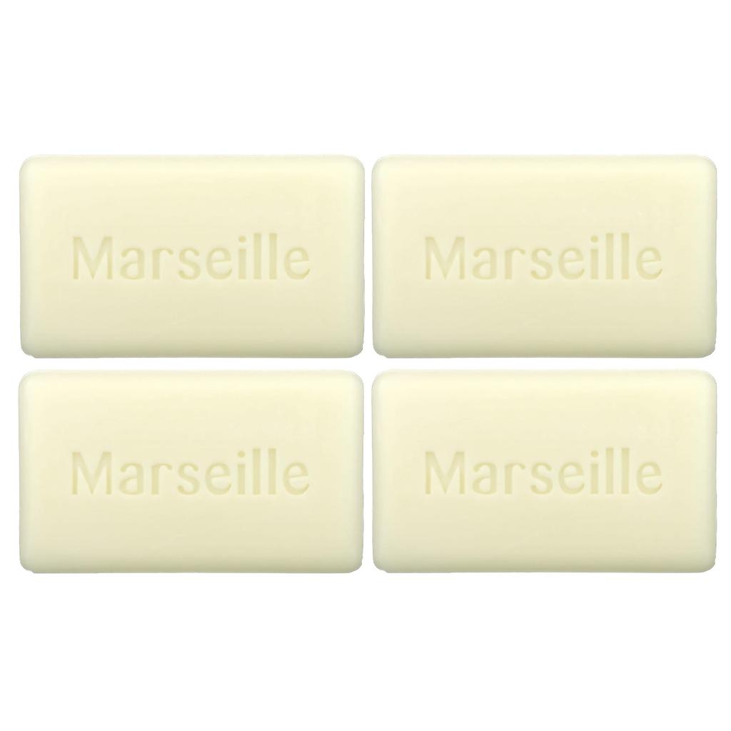 Hand & Body Bar Soap, Oat Milk, 4 Pack, 100G (3.5Oz) Each