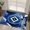 Hamburger SV Football Design Tappeto in Velluto di Cristallo Accogliente Non?Tappeto Stampato Antiscivolo per Camera da Letto Soggiorno Ingresso