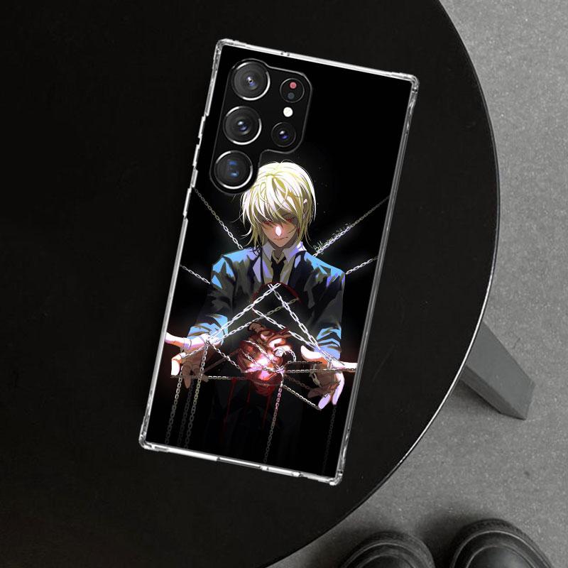 Huner X-Hunters Kurapika Phone Case Cover for Samsung Galaxy S26 S25 Edge S24 S23 Ultra S22 Plus S21 FE S20 + Art Customized Fun