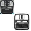 4Pcs Carbon Fiber Interior Overhead Control Cover Trim For Honda Pilot 2012-2015