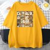 Meme Cats Puzzle Men's T-Shirt Funny Clothing Oversize Harajuku Print Street Short Sleeve T-shirts Summer Cotton Women Tops Tees