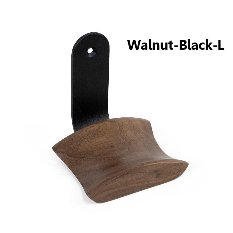 Universal Headphones Stand Solid Wood Gaming Headset Hanger Walnut Beech Maple Wooden+Aluminum Alloy Head-mounted Earphone Holde