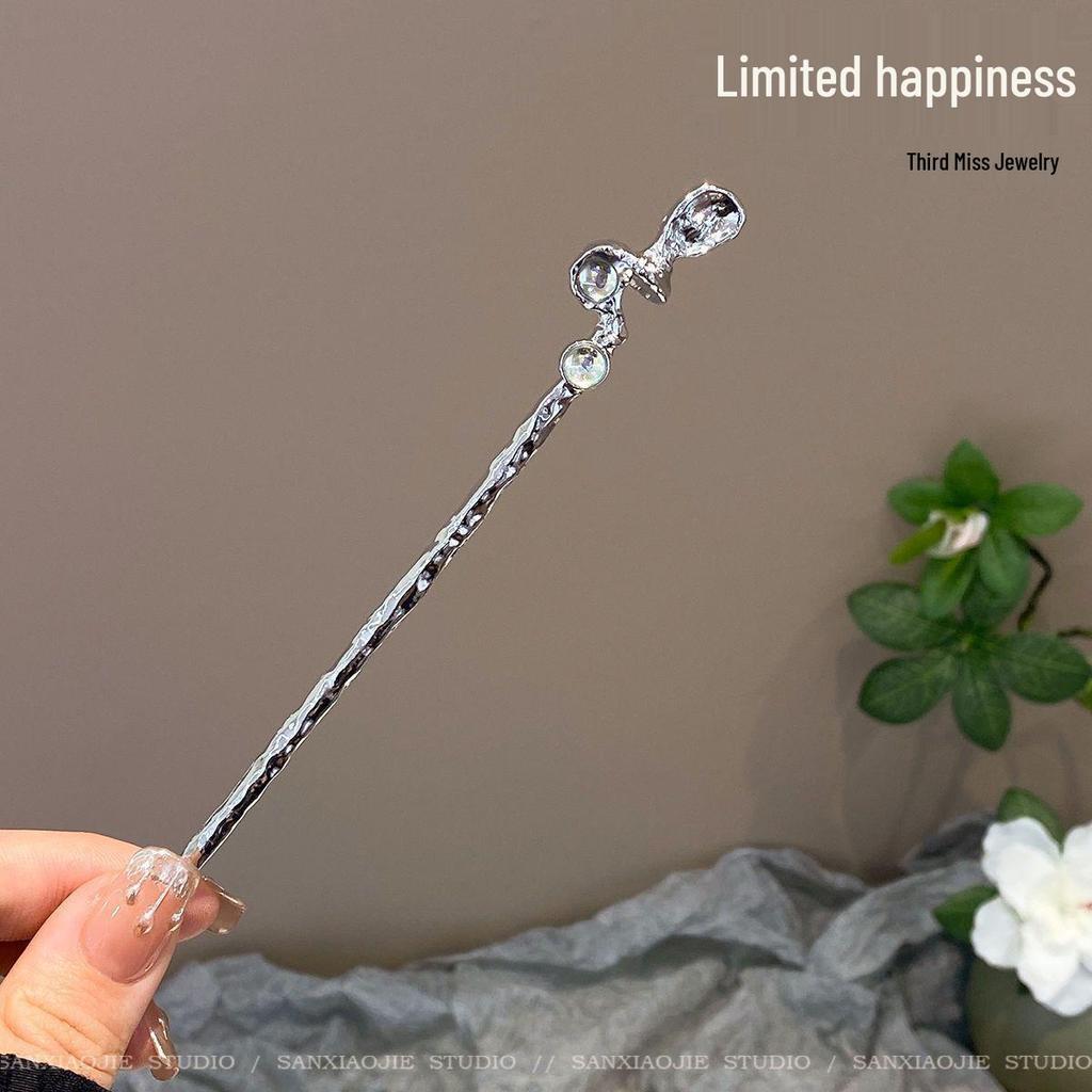 Tassel Flower Hairpin: Elegant Chinese Style Hanfu & Qipao Hair Accessory for Women