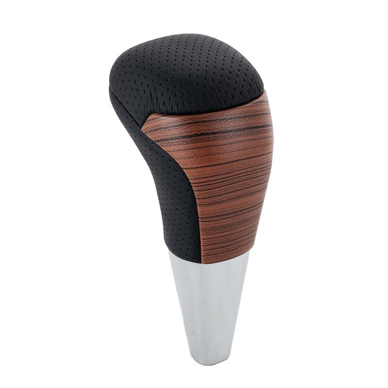 Leather Shift Knob for Toyota Highlander, Corolla, Camry Gear Lever Modification