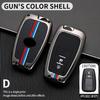 Car Key Case for Toyota Prius Camry Corolla C-HR CHR RAV4 Prado Izoa Levin Avalon 20 18 2019 2020 Zinc Shell Cover