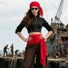 Akcesoria do Kostiumu Pirata Bandana do Odgrywania Ról Impreza Tematyczna