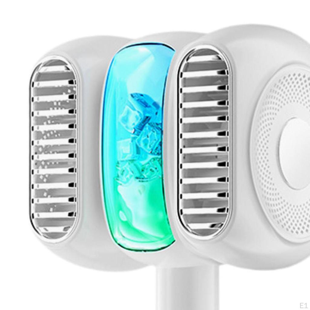 Schreibtischventilator Persönlich mit Klemme 5 Geschwindigkeiten Leise Bedienung USB zum Kühlen für Zuhause Bett