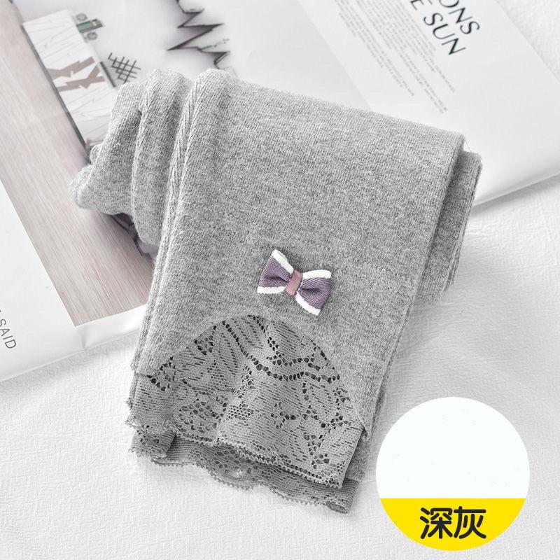 Girls' Leggings Spring and Autumn New Outer Wear Children's Trousers Girls Fashionable Autumn Lace Pants for Baby Girls