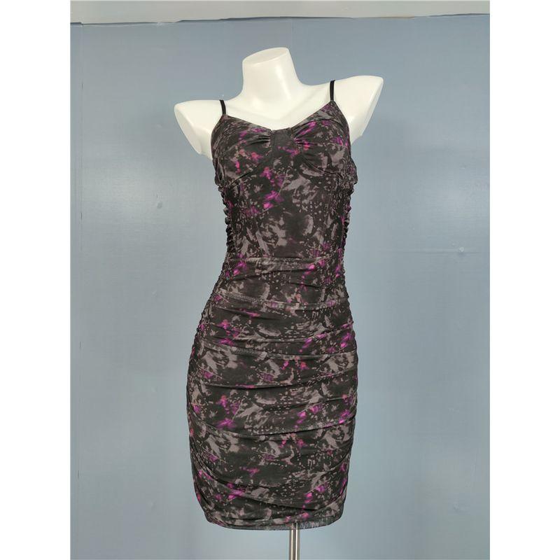 

French Elegant Black Fishbone Sling Short Skirt 2023 New Arrival Sexy Skinny Hip Flattering Jumpsuit Skirt