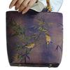 Retro Cheongsam Crossbody Tote with Bamboo Handle - Large Capacity, Chinese National Style