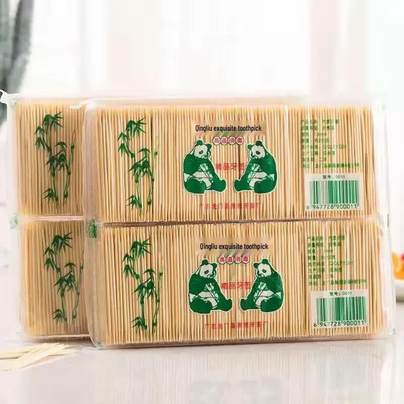 Double-ended Bamboo Toothpicks