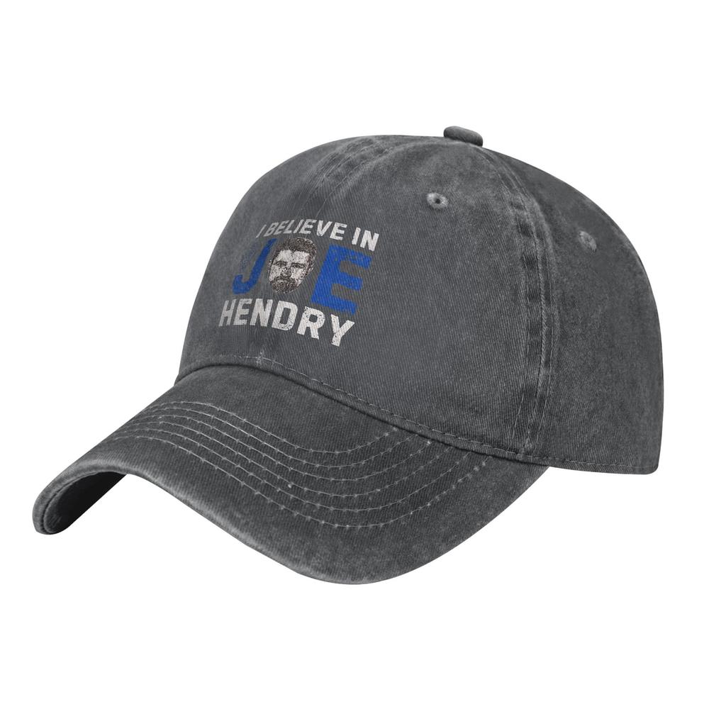 I Believe In Joe Handry Baseball Cap Retro Denim Cap Unisex Style Outdoor Running Golf Adjustable Fit Caps Hat
