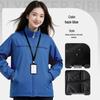 Custom Logo Integrated Down Cotton Ski Jacket - Autumn/Winter Employee Uniform for Corporate Groups and Car 4S Shops.