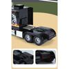 1/24 Trailer American Tow Truck Head Tractor Diecast Alloy Miniature Toy Car Model Pull Back Sound Light Collection Gift for Boy