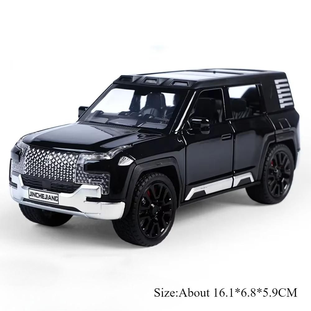 1:32 BYD Yangwang U9 U8 Druckgusslegierung Modell Miniatur Spielzeugauto Tür geöffnet Geräusch Licht Rückzug Fahrzeug Sammlerstück Verzierung Geschenk