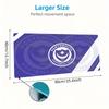 Portsmouth Mouse Pad, Large Gaming Desk Mat, Non-slip XXL Mousepad for Laptop & Tablet, Mini PC Playmat with Stitched Edges