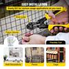 Hardware Cloth, 24\" X 100\' & 1\"x1\" Mesh Size, Galvanized Steel Vinyl Coated 16 Gauge Chicken Wire Fencing with A Cutting Plier & A Pair of Fabric