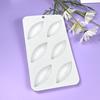 6 Cells 3D Shell Design Pudding Mousse Cake Moulds Madeleine Dessert Chocolate Silicone Mold Cake Decorating Tools
