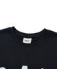 RAW LAB Raw Signature Flocked Short Sleeve Tee (Navy)