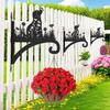 Plant Hooks Cute Dog Shaped Waterproof Iron Waterproof Wall Mounted Plant Holder For Indoor Outdoor Home Bedroom Living Room