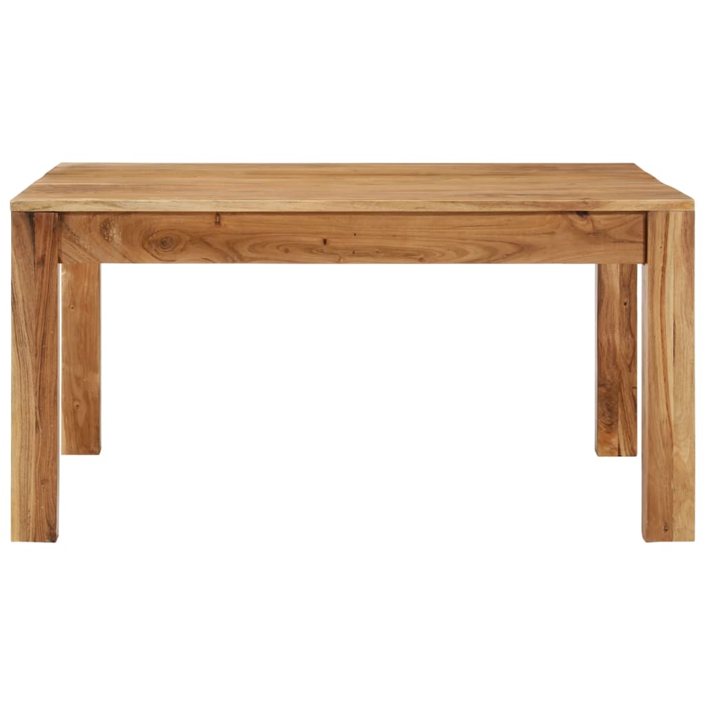 Coffee Table 80 x 80 x 40 cm Solid Acacia Wood