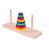 Holzturm von Hanoi Zehn Schichten Entwicklungs Puzzle Spiel Erwachsene Kinder Spielzeug