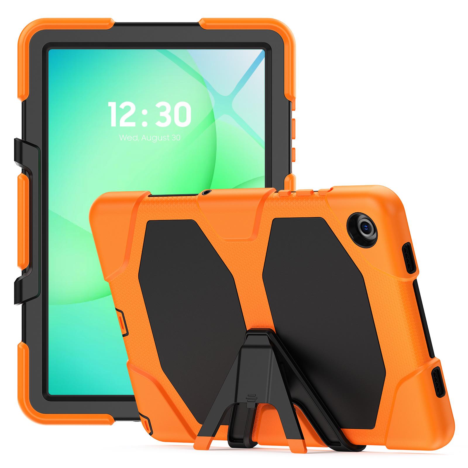 

With Built-in Screen Protector Case For Samsung Galaxy Tab A11 A9 Plus 2025 2023 11.0inch SM-X230 X236 X210 X215 X216 X218 Cover A11Plus SM-X230 X236 оранжевый