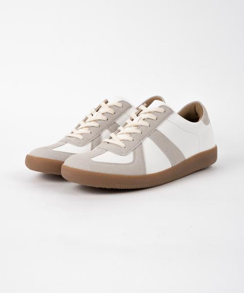 [Analog Mood] German Army Leather Sneakers AM232501